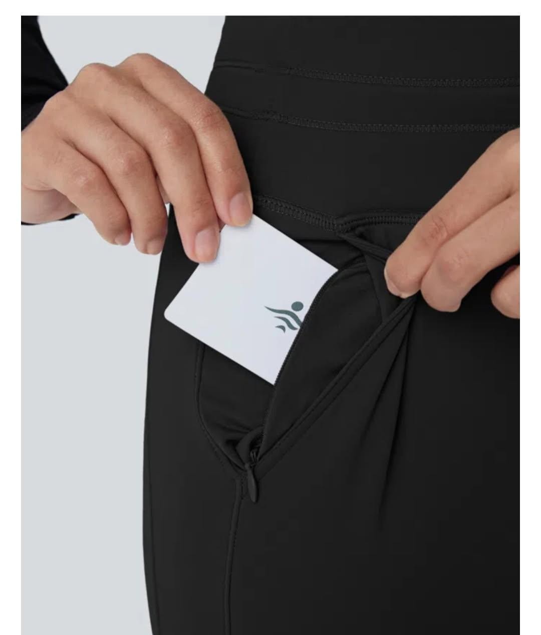 Halara SoftlyZero Plush High Waisted Drawstring Pocket Plain Full Length Jogger