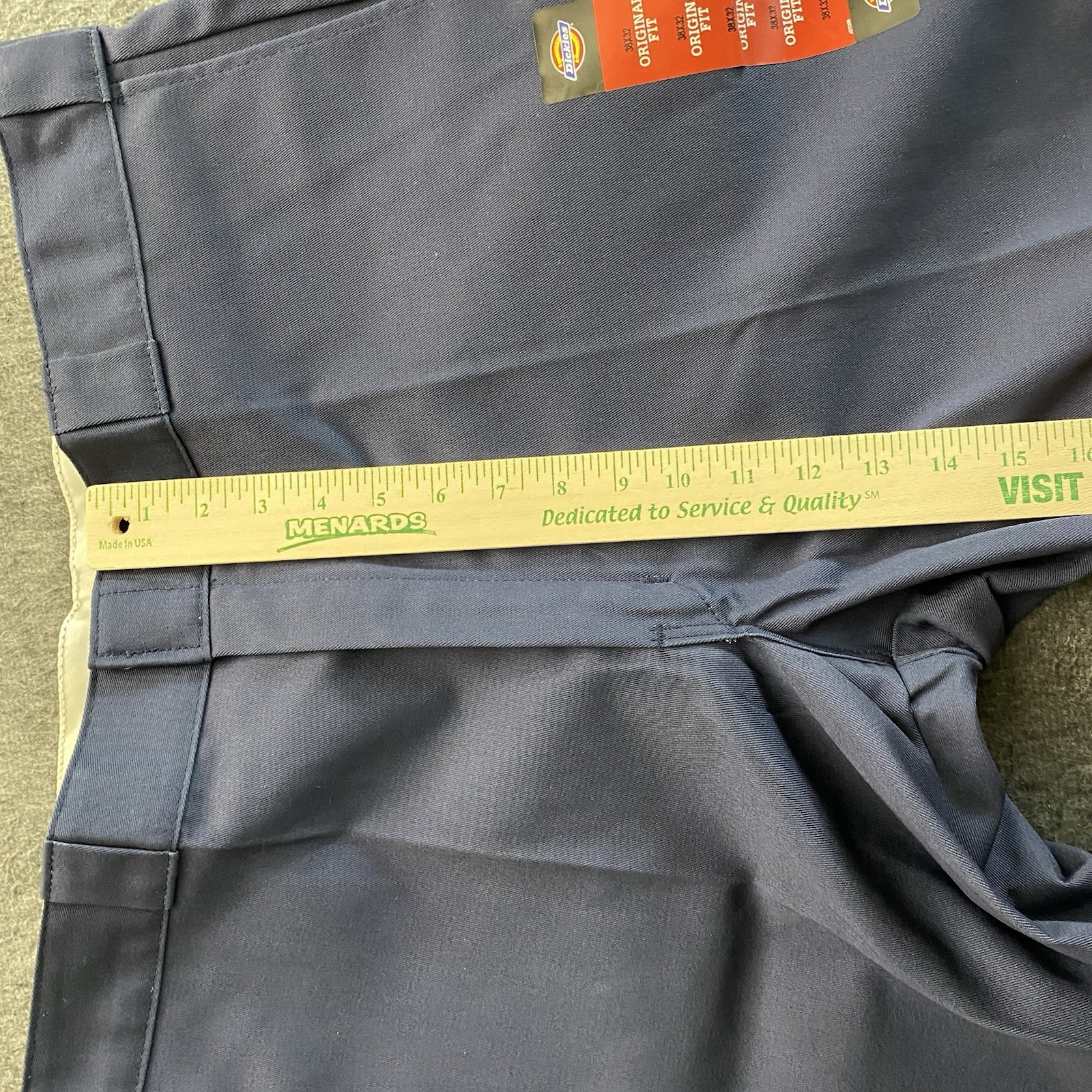 Dickies 874 Work Pants Men’s Size 38×32 Blue Original Fit New With Tags