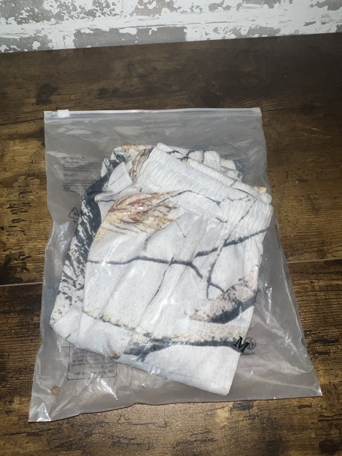 NEW! Studio 1999 Mesh Shorts – Forest Camo Shorts White Size XXS