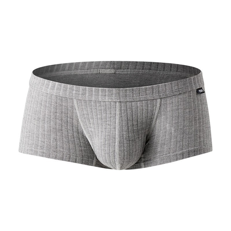 Men’s Sexy Underwear Low waist Briefs U Pouch Boxer Striped Shorts Underpants US