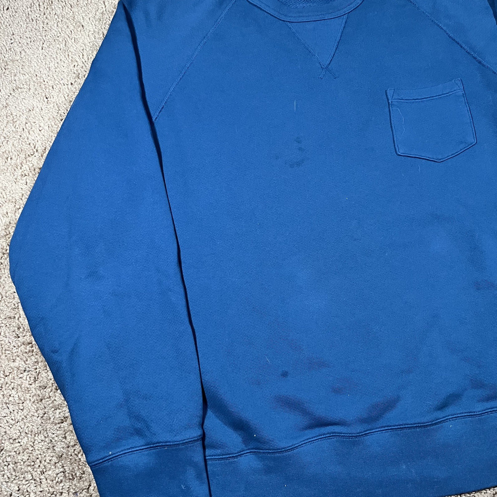 Champion x Todd Snyder Men’s Crew Neck With Pocket Pullover Sweatshirt – XXL