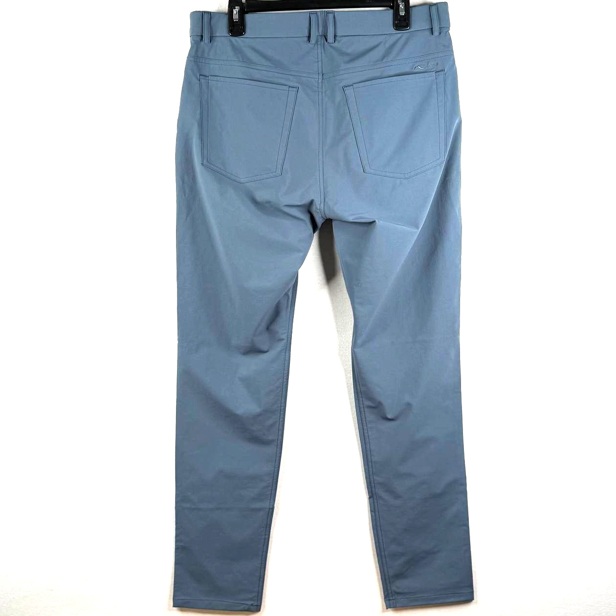 KJUS Ike Performance Golf Pants Tailored Fit 5 Pockets Steel Blue MG20-HO2