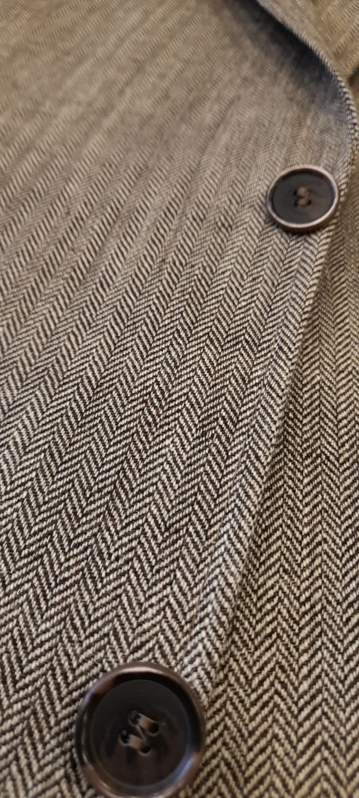 ETHOMAS Blazer Jacket SILK LINEN WOOL
