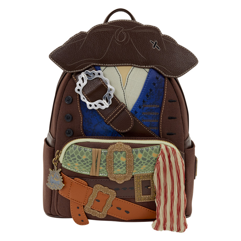 🔥🏷️HOT DEAL🔥 Pirates of the Caribbean Jack Sparrow Cosplay Mini Backpack
