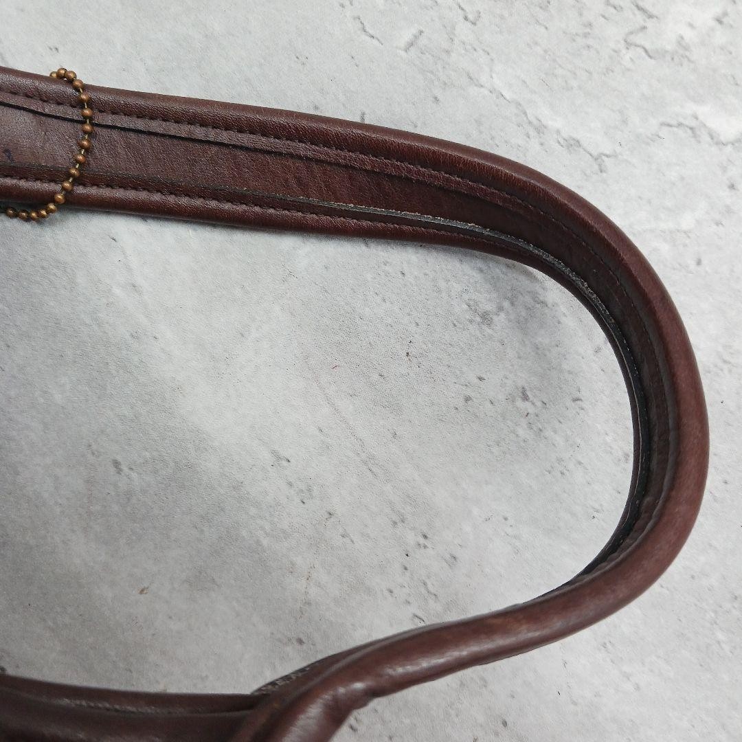 Old Coach Ergo Shoulder Bag 9027 Leather Brown