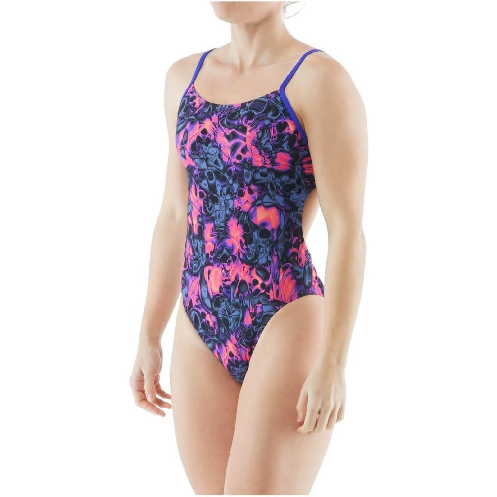NWT TYR Women’s Spirit Fire Cutoutfit Swimsuit sz 36
