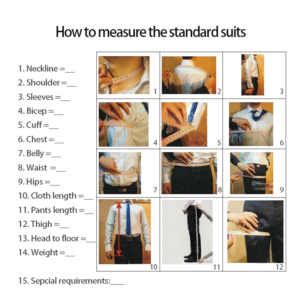 Men’s Color Blocking Pearls Suit Double Breasted Wedding Business Suits 2 Pieces