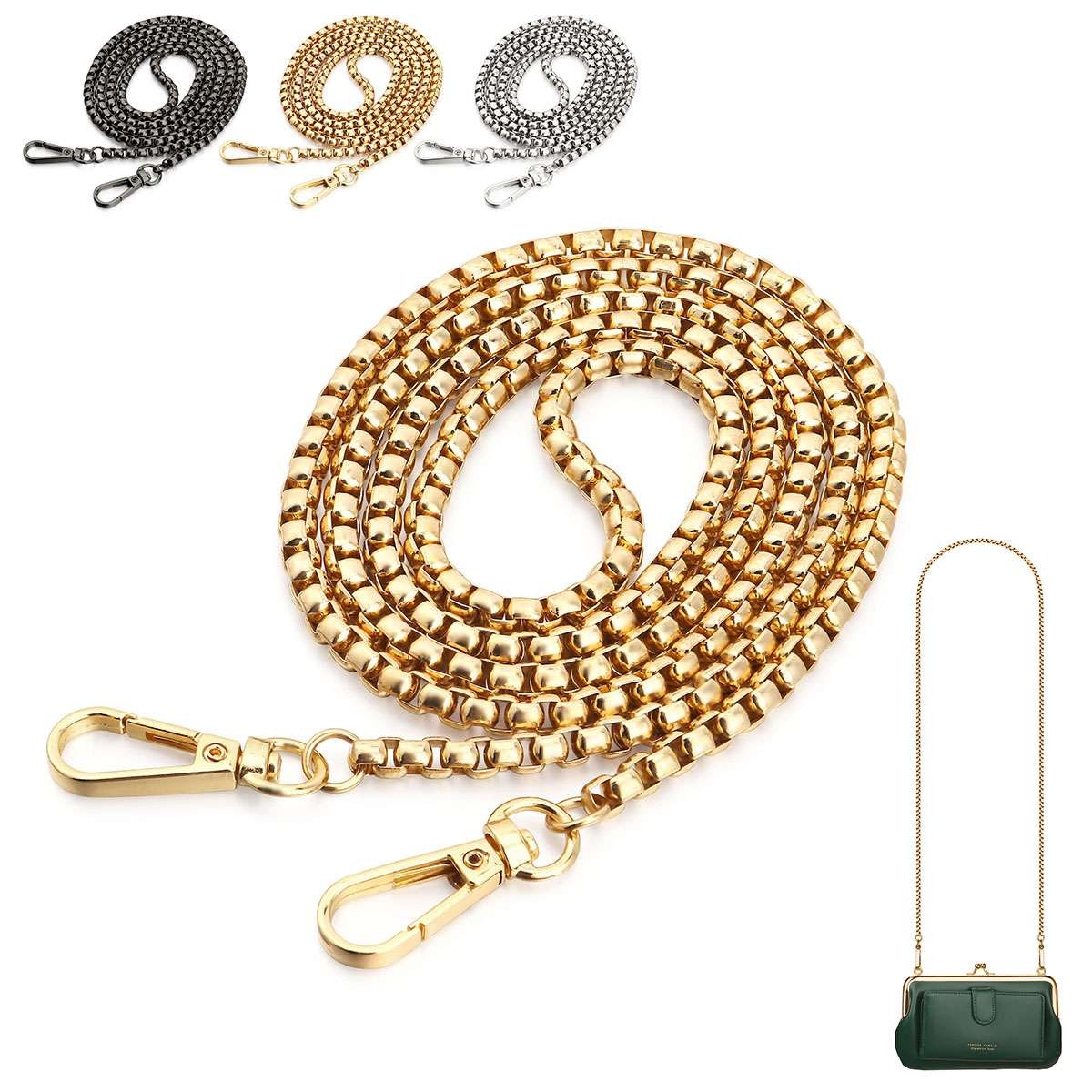 Purse Chain Strap Handle Shoulder Crossbody Handbag Bag Metal Chain Replacement