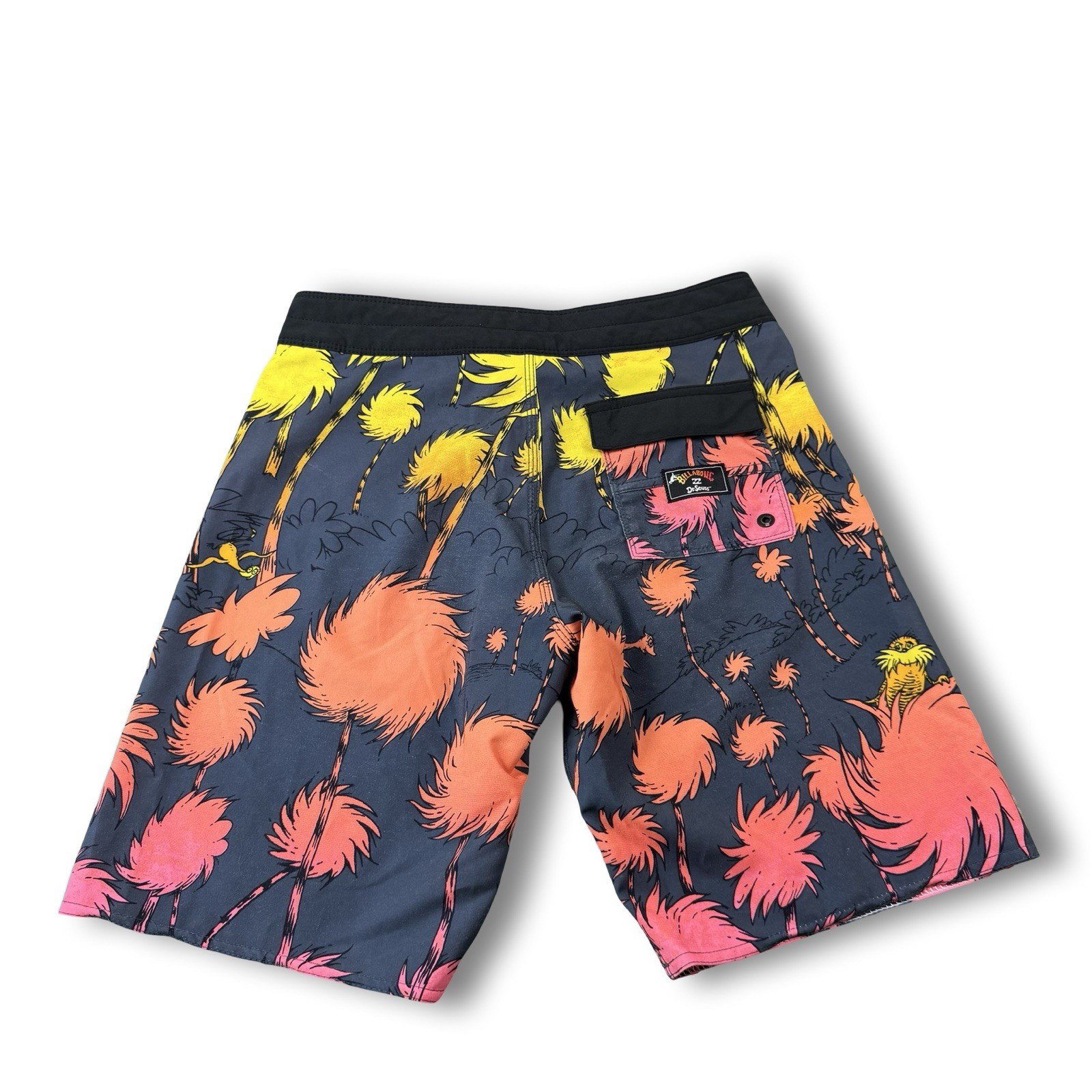 Billabong x Dr.Seuss The Lorax AOP Sundays Pro Board Shorts Swim Trunks Mens 27