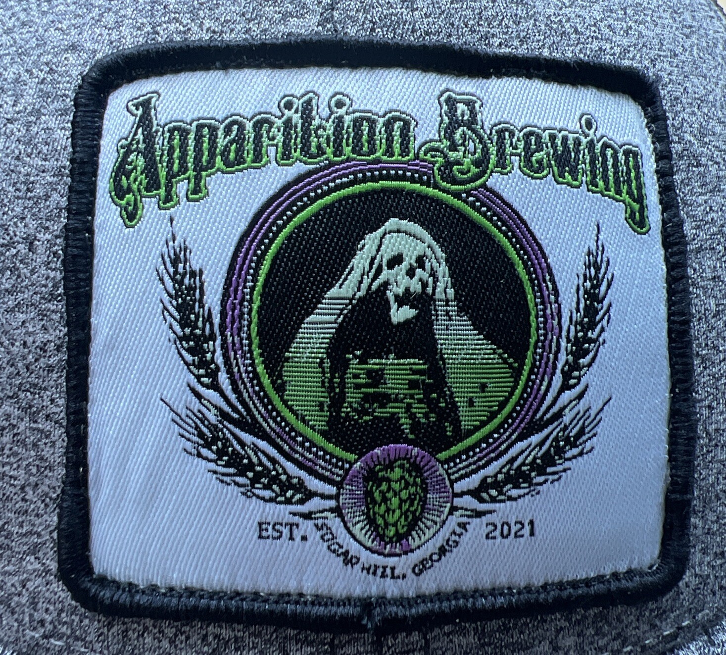 Apparition Brewing-Richardson Low Pro 115 Trucker Hat M/L Adjustable Mesh Back