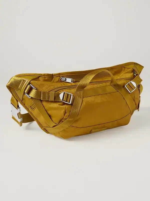 Gold Palo Verda Athleta Excursion Large Belt Bag New W/O Tags But Scuffed Buckle