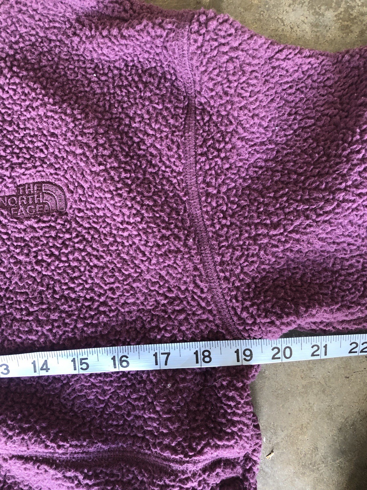 The North Face Purple Sherpa Fleece Women’s Small Great Condition