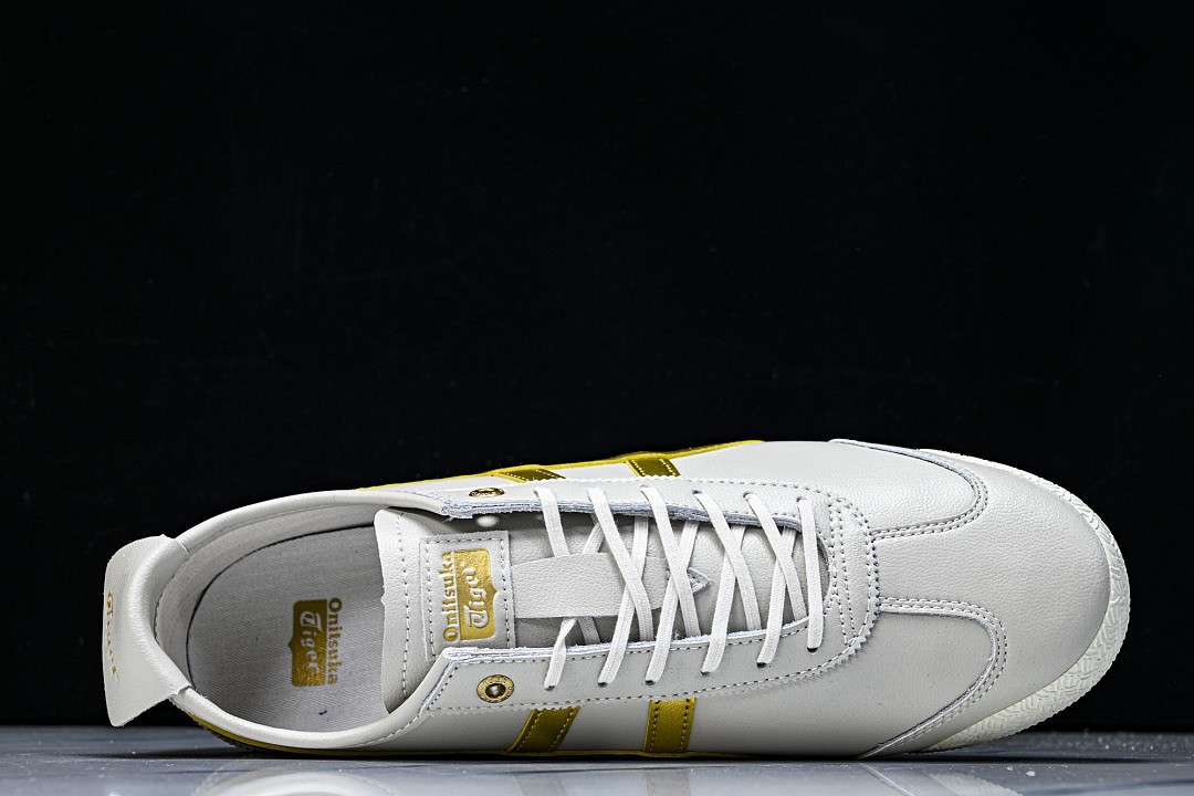 Onits*ka Tiger Mexico 66 SD Cream Pure Gold 1183A872-122 Unisex Size 4-11