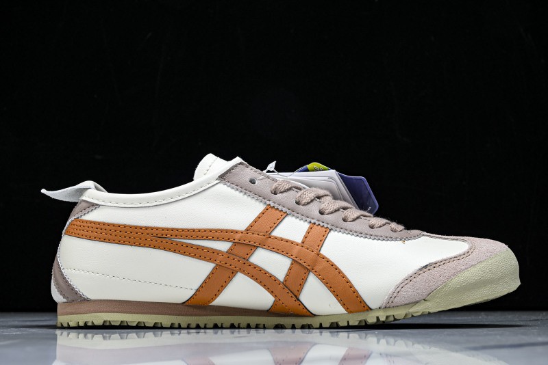 Onits*ka Tiger Mexico 66 Birch Rust Orange 1183C102-204 Unisex Size 4-11