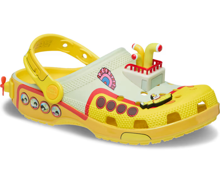 NWT The Beatles X Yellow Submarine Crocs Unisex Size Men’s 7 Women’s 9 M7 W9