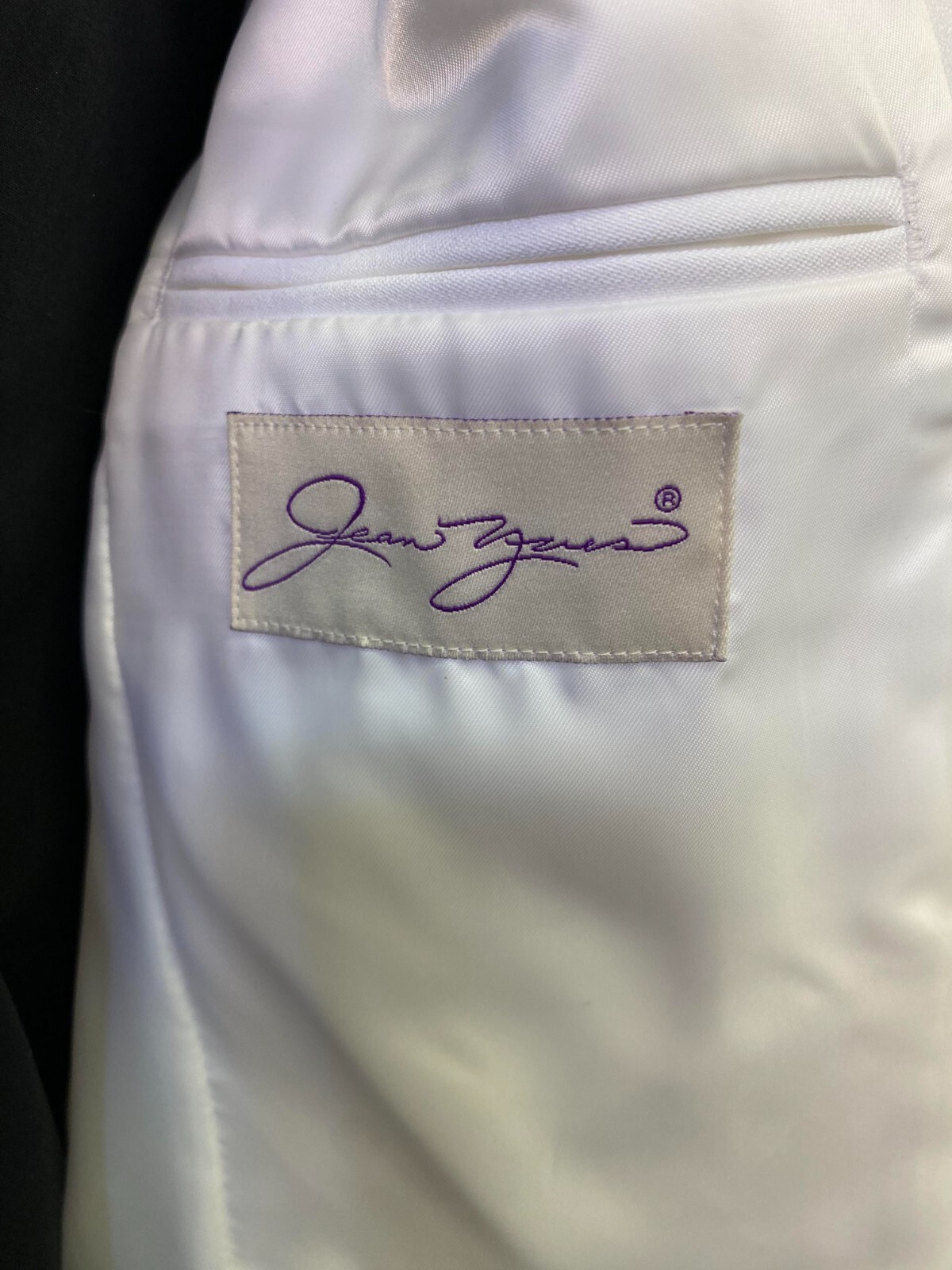 Boy’s Jean Yves White Tuxedo Jacket One Button Modern Fitted Slim Fit- Easter