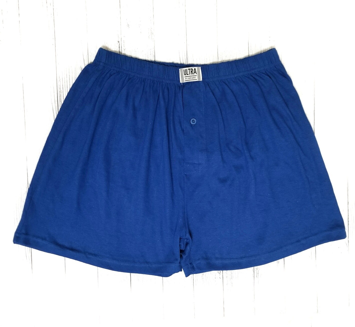 Ultra Men 100% Soft Stretch Premium Cotton Jersey Knit Boxer Trunk Underwear