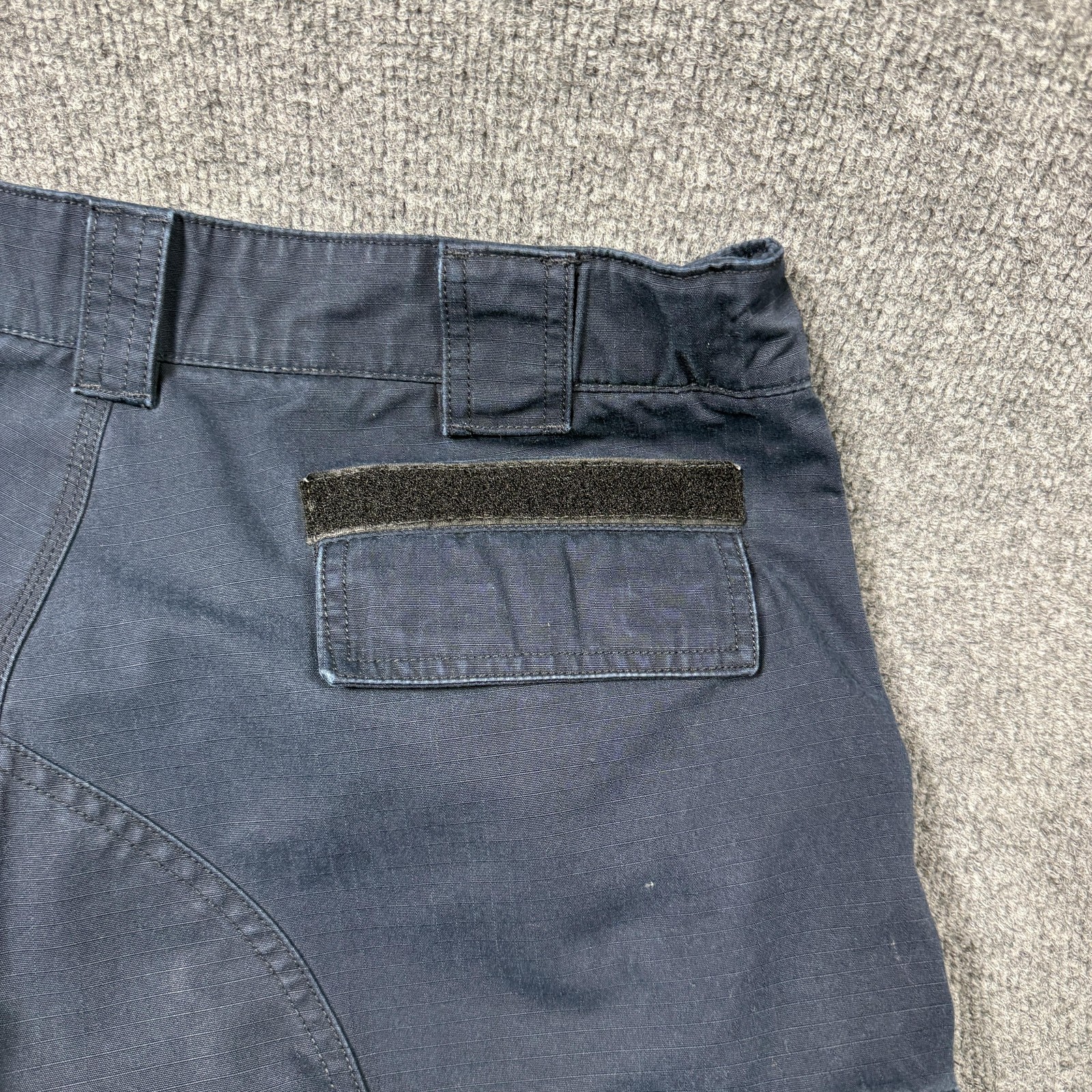 5.11 Tactical Cargo Pants Mens 40×32 Blue Canvas Ripstop Workwear Outdoor