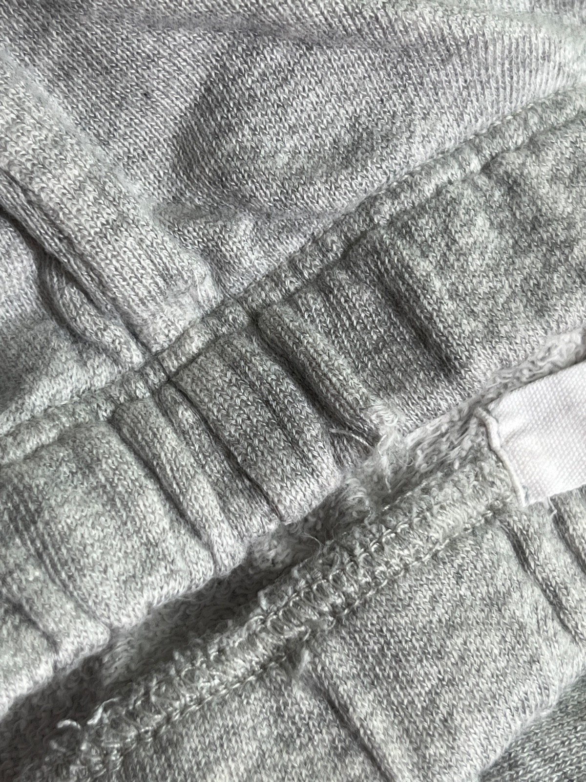 PERFECT WHITE TEE Light Gray Heather JOHNNY SWEATPANTS JOGGERS PANTS Made/Usa XS