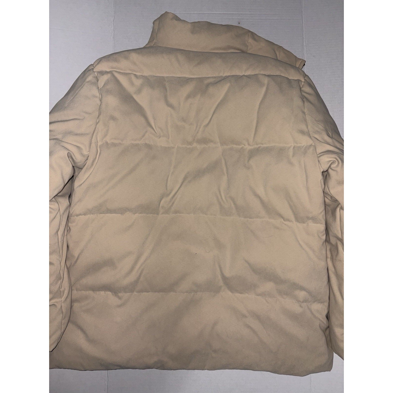 London Fog Puffer Jacket High Collar Full Zip Women’s Size XL