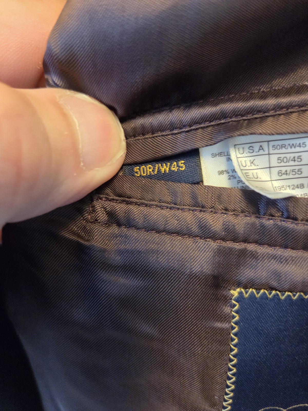 Brooks Brothers Vitale Barberis Canonico 1818 Madison Pinstripe Suit 50R