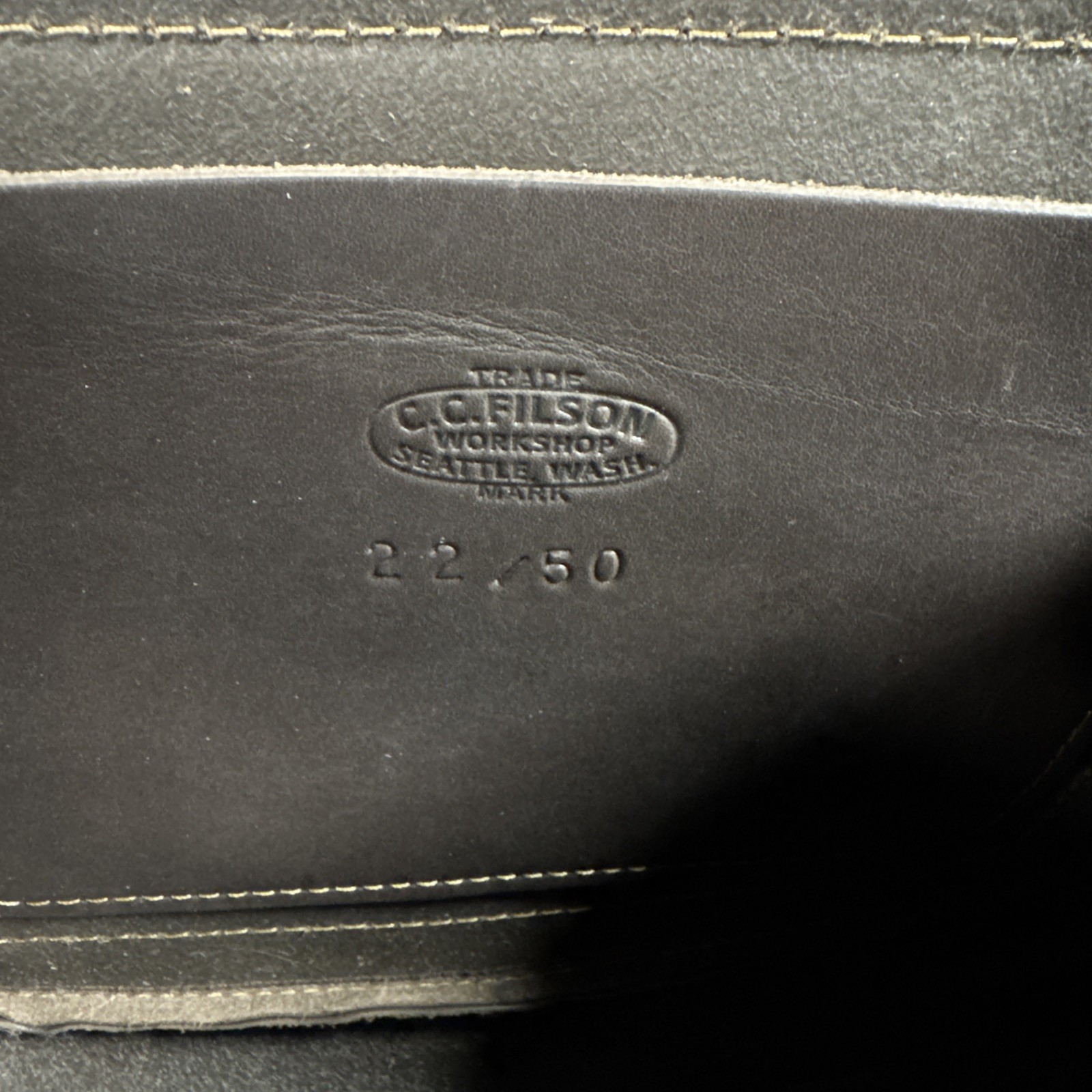 Filson Workshop Small Satchel Bag Made In The USA Limited #22 of 50