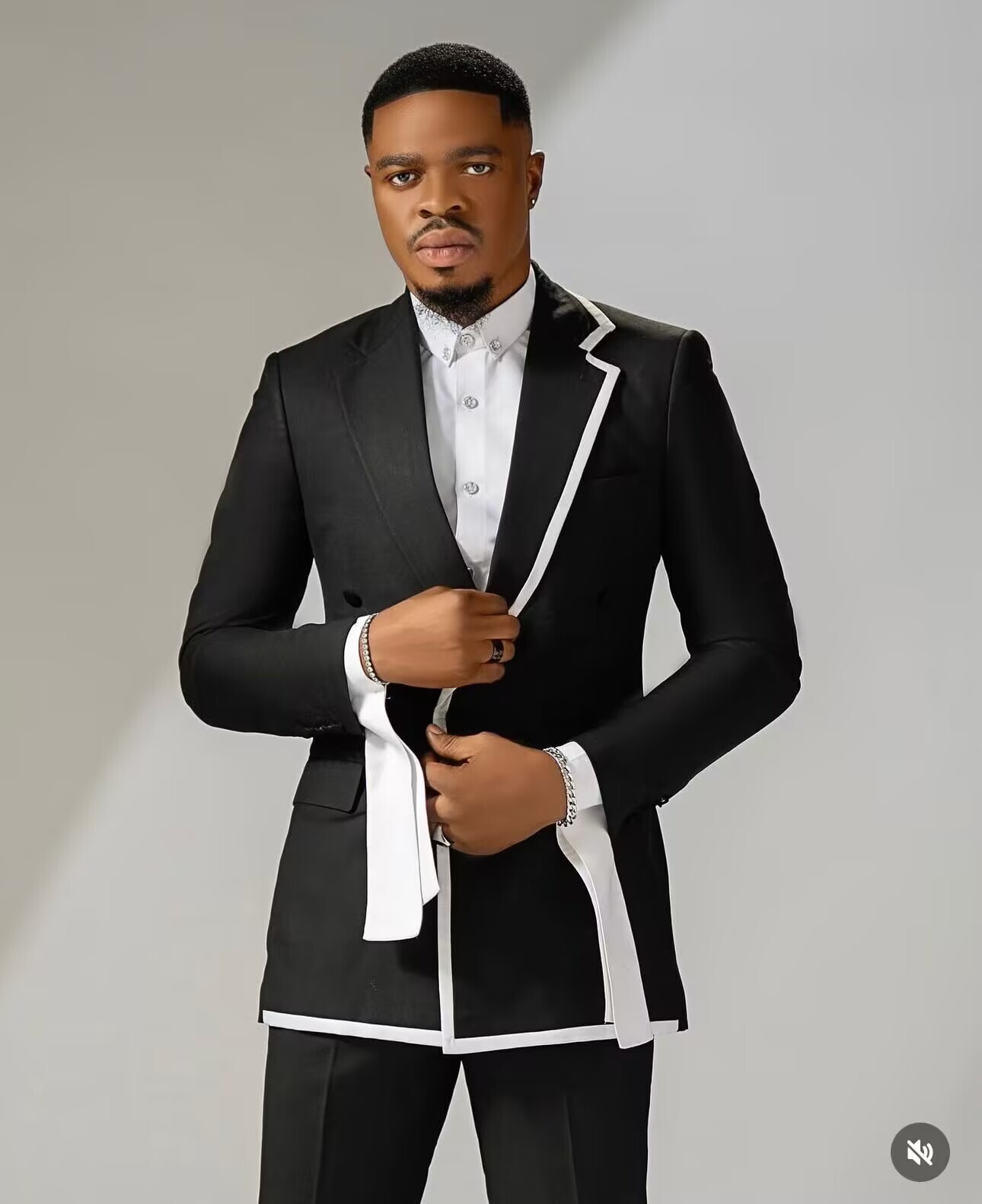 2 Pcs Fashion Black Men’s Suits Wedding Formal Business Party Men Blazers
