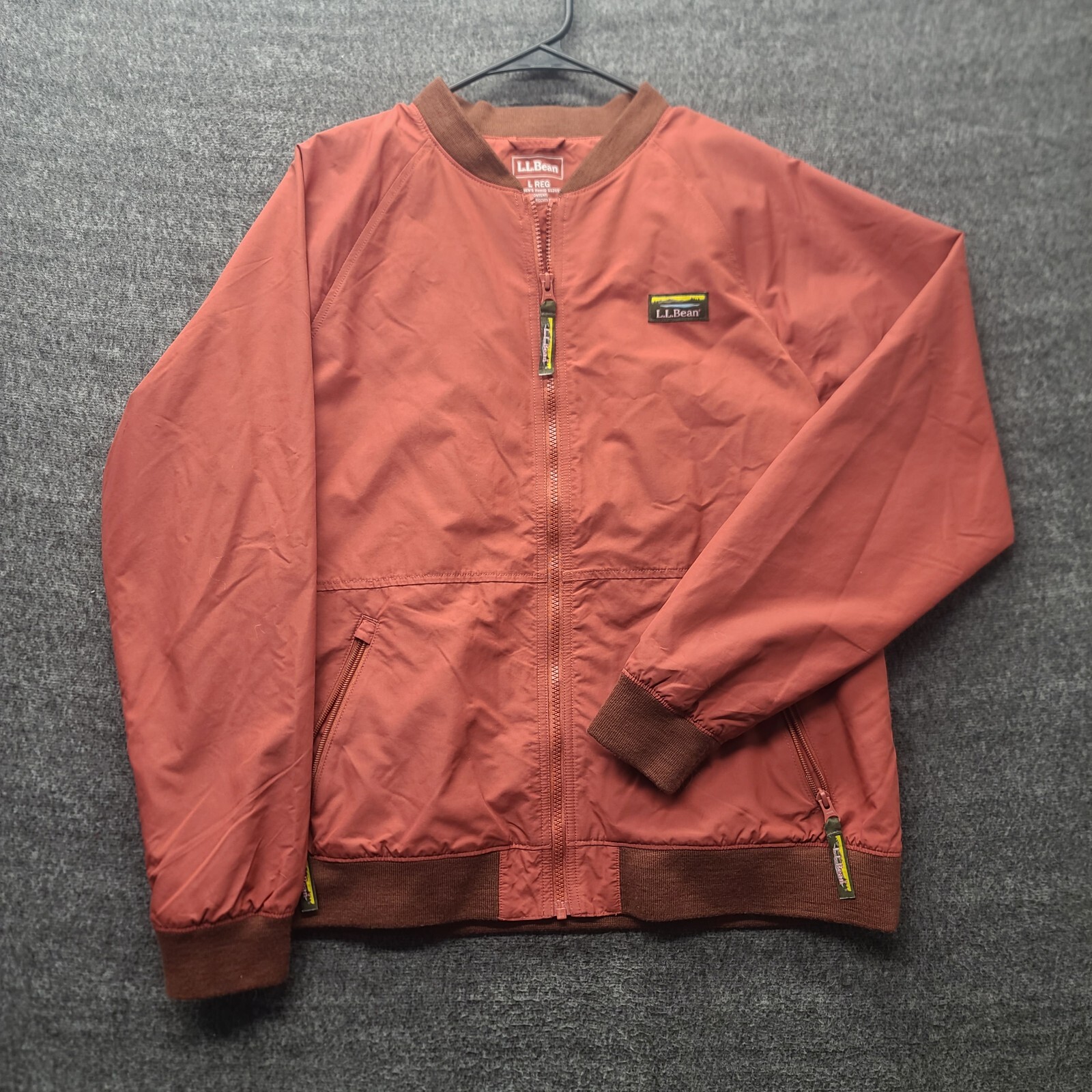 LL Bean 3 Season Bomber Jacket Womens L Regular Fit Fleece Outdoors Gorpcore