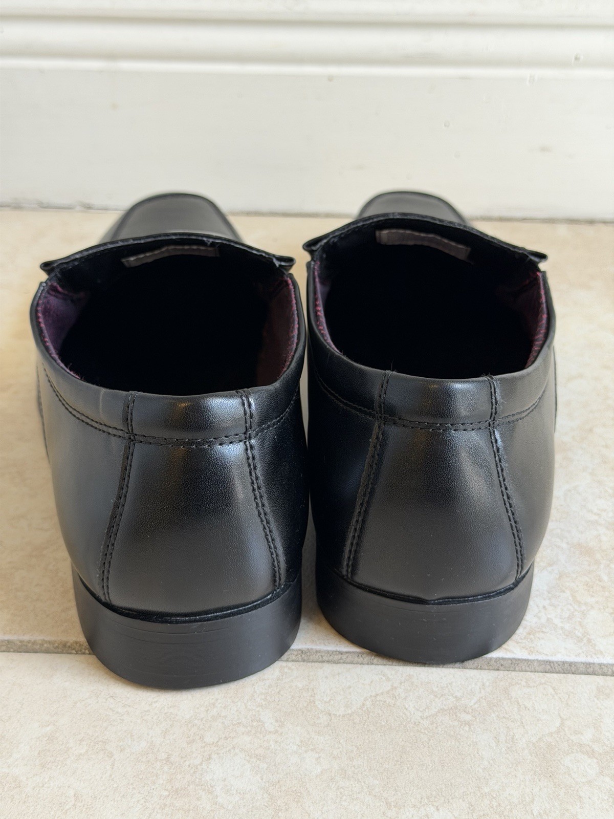 Perry Ellis Portfolio Ultra Foam Pablo-4 Loafer Shoes Black Mens Size 11.5 M