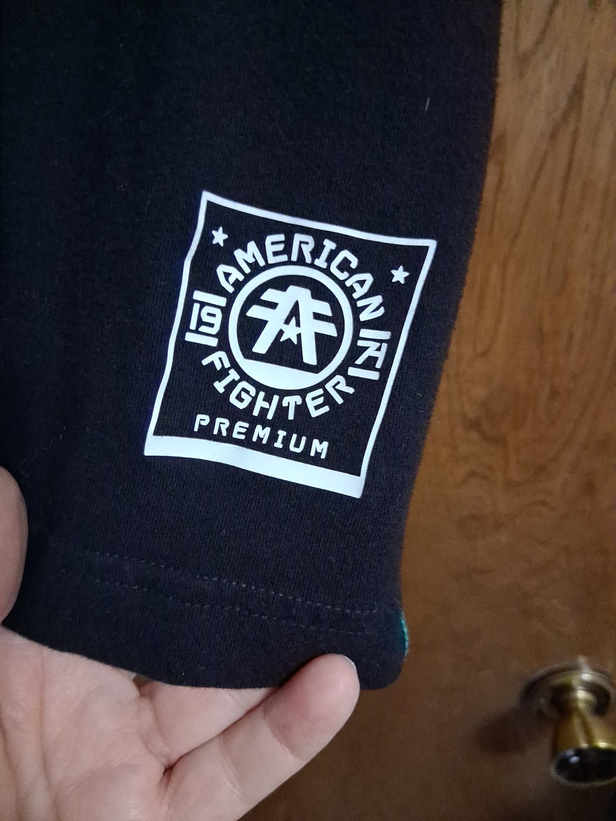 American Fighter Black T-shirt SIZE L