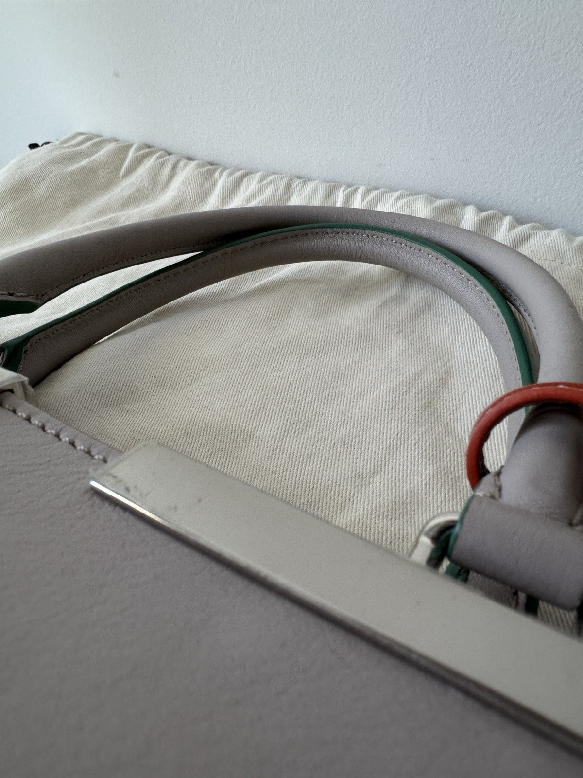 Fendi Vitello Dolce Petite 3Jours Tote Bag – Grigio Grey