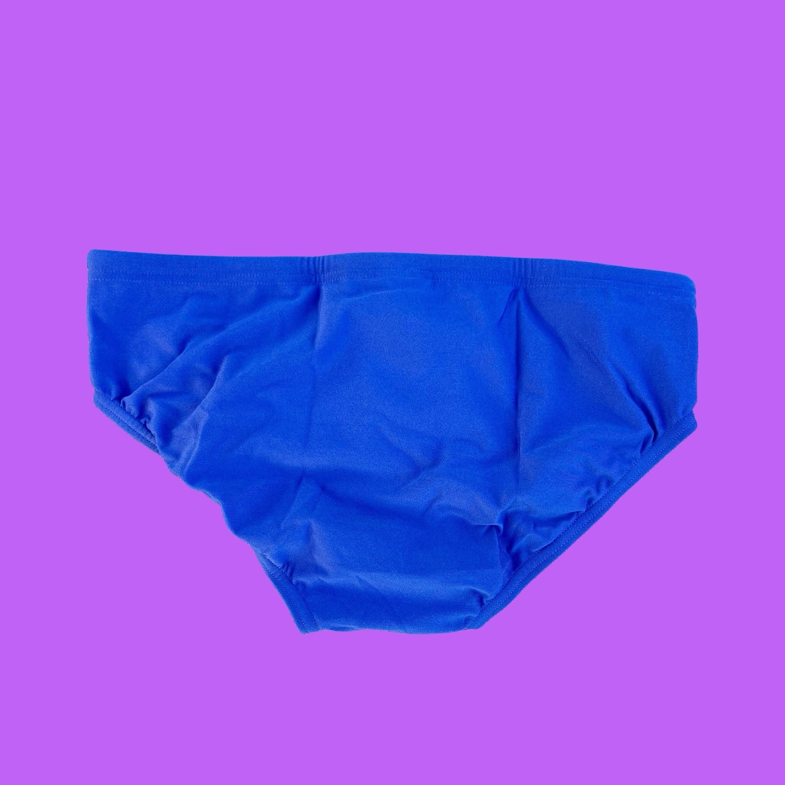 Speedo Men orange Dazzling blue colorblock one Brief Swimwear 28 30 32 34 36 38
