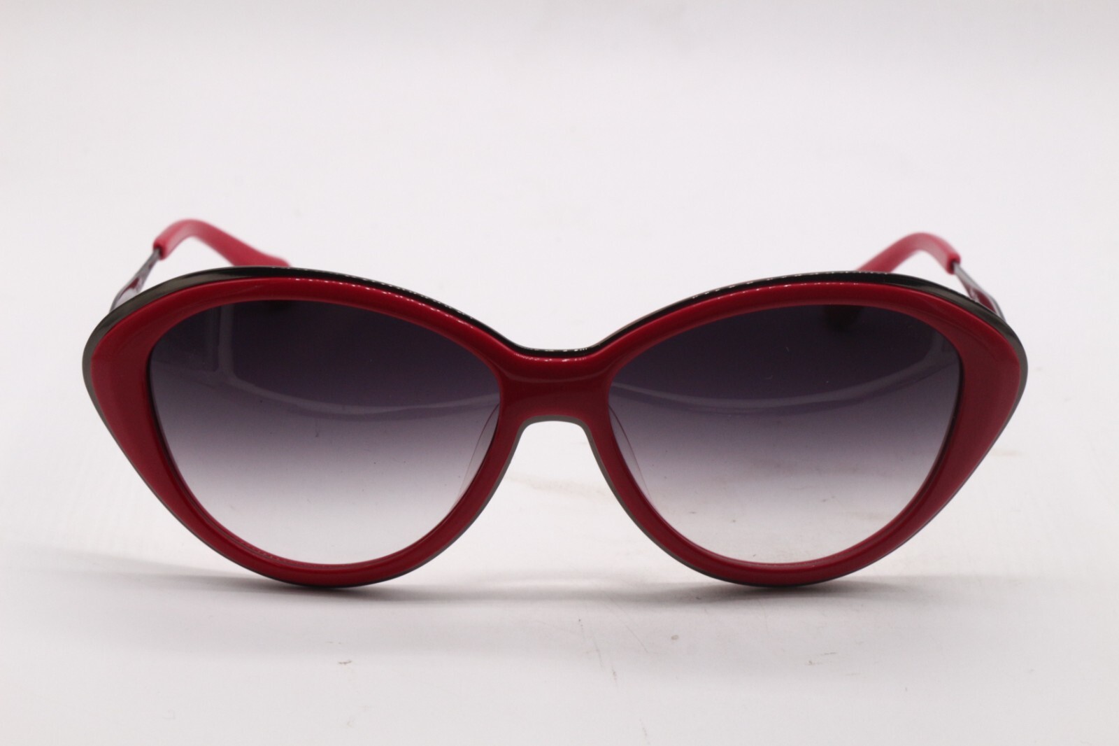 MORGENTHAL FREDERICS HEIDI 258 RED GRADIENT AUTHENTIC FRAMES SUNGLASSES 55-15