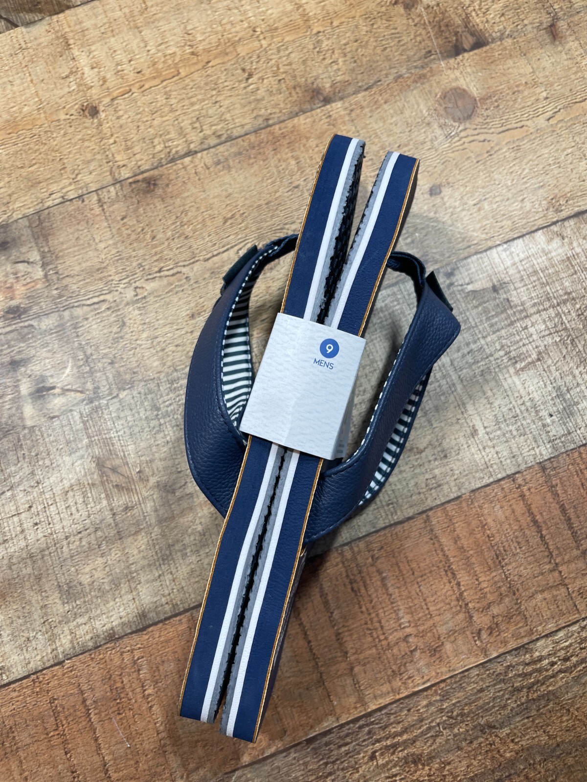 Life Is Good Flip Flops Mens Size- 9 US Blue