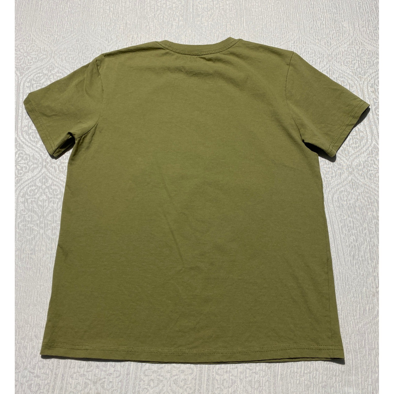 Disney Lion King Timon Pumbaa No Worries Graphic T-Shirt Mens Small Olive Green