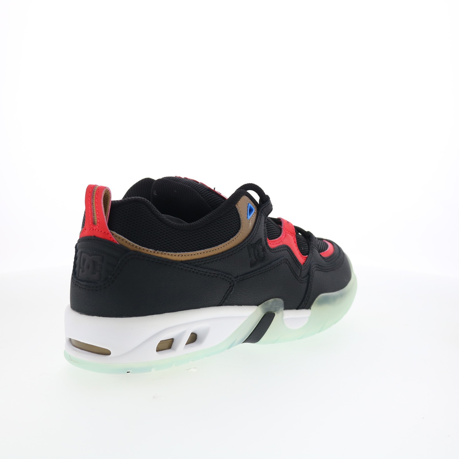 DC Truth OG ADYS100760-XKRB Mens Black Skate Inspired Sneakers Shoes