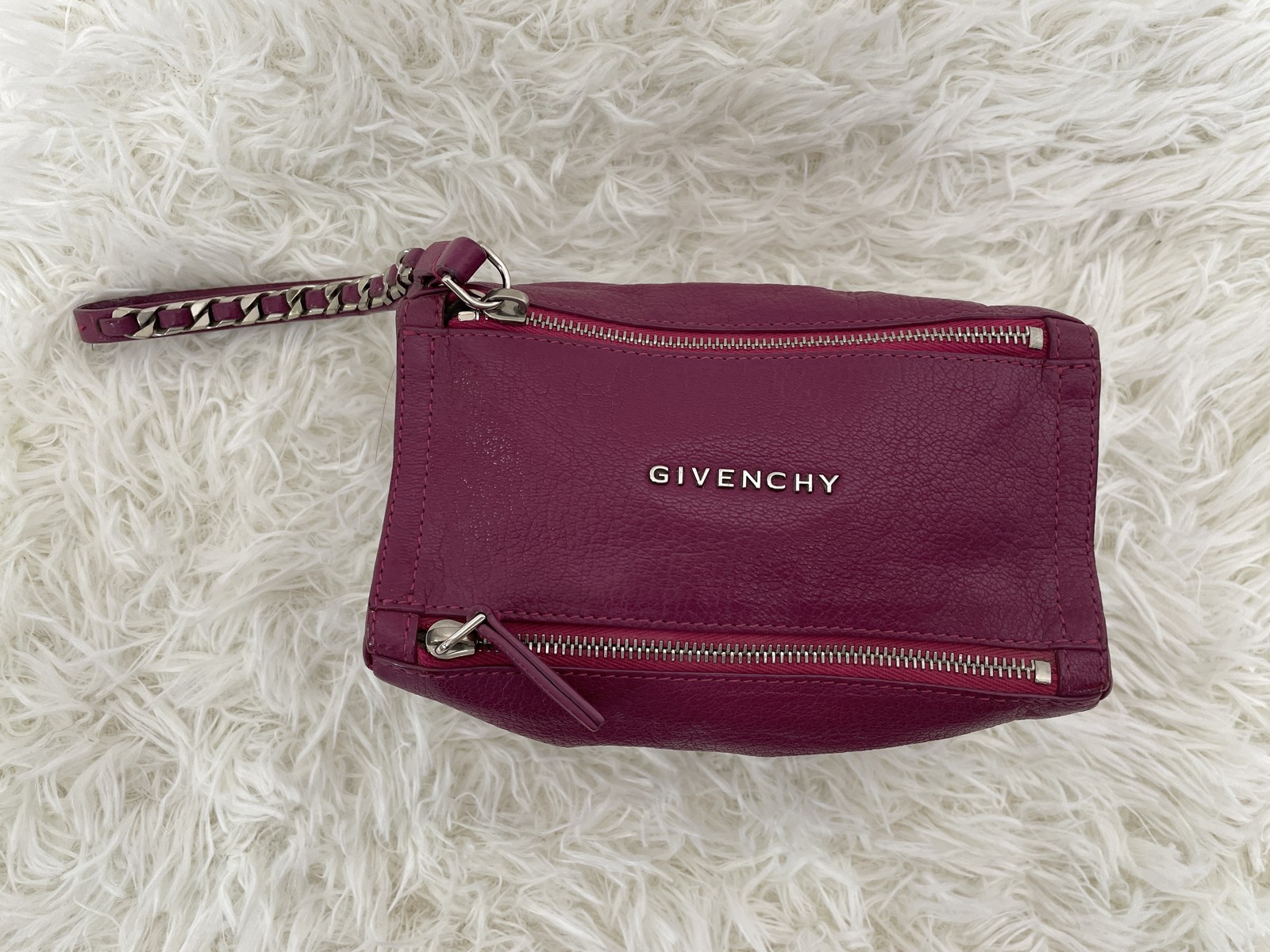 GIVENCHY Handbag Purple A-14096