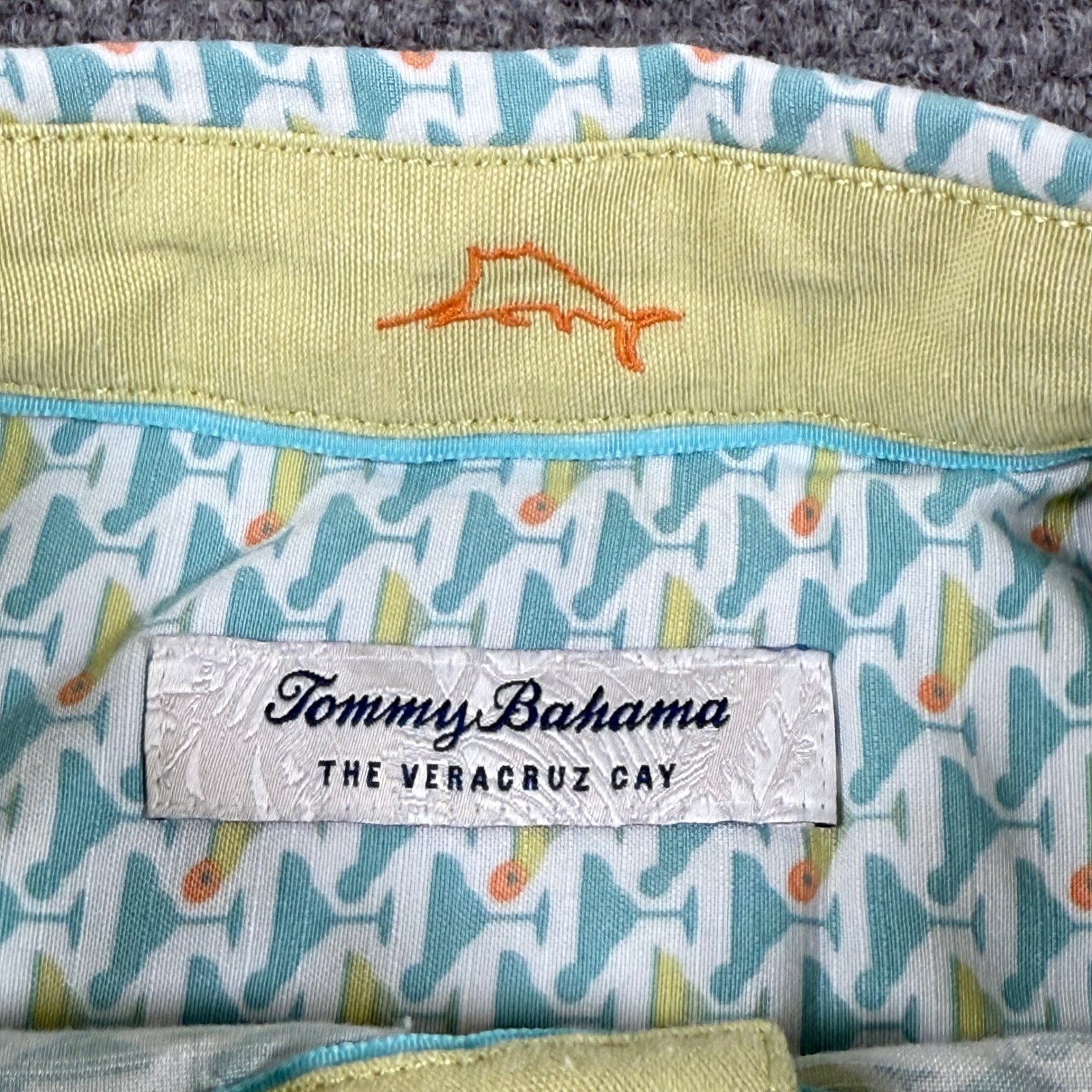 Tommy Bahama The Veracruz Cay XL/TG Short S/S AOP Martini Print Men’s