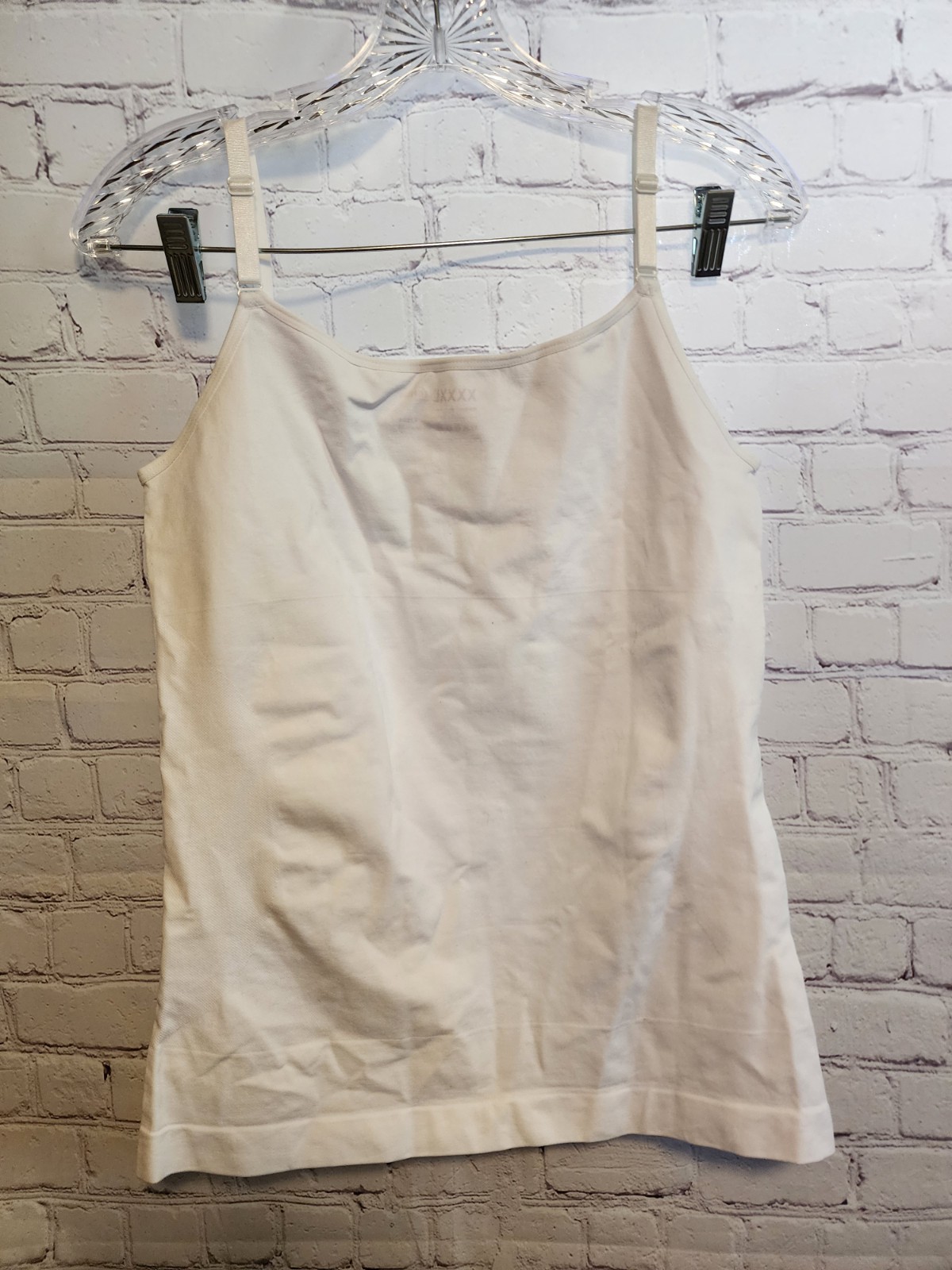 Shapermint Shapewear Camisole Womens 4XL White Smoothing Slimming Tank Top
