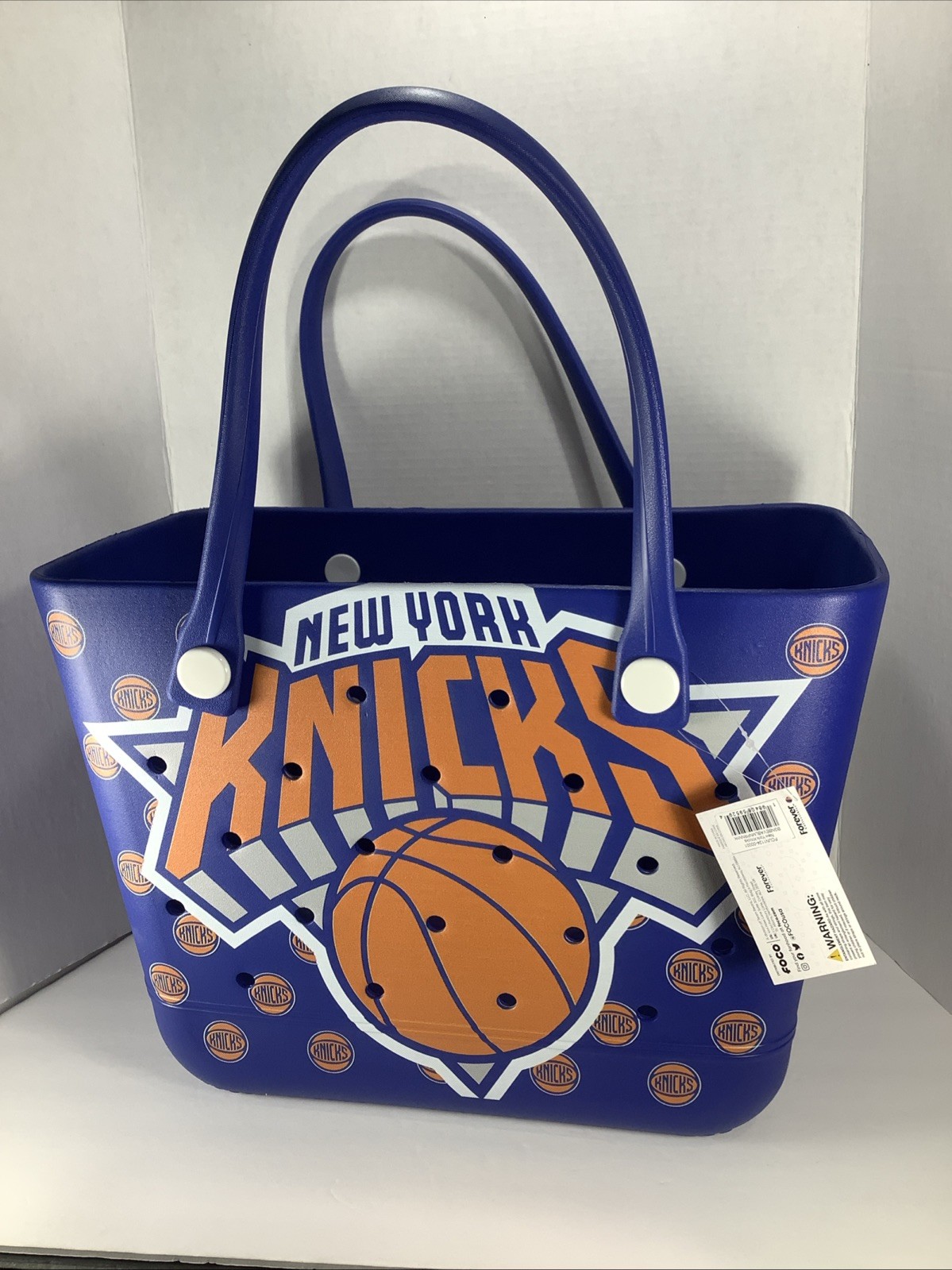 New York Knicks Basketball NBA Bogg Bag Limited XL Edition Tote~17.5”x12.5”x9.5”