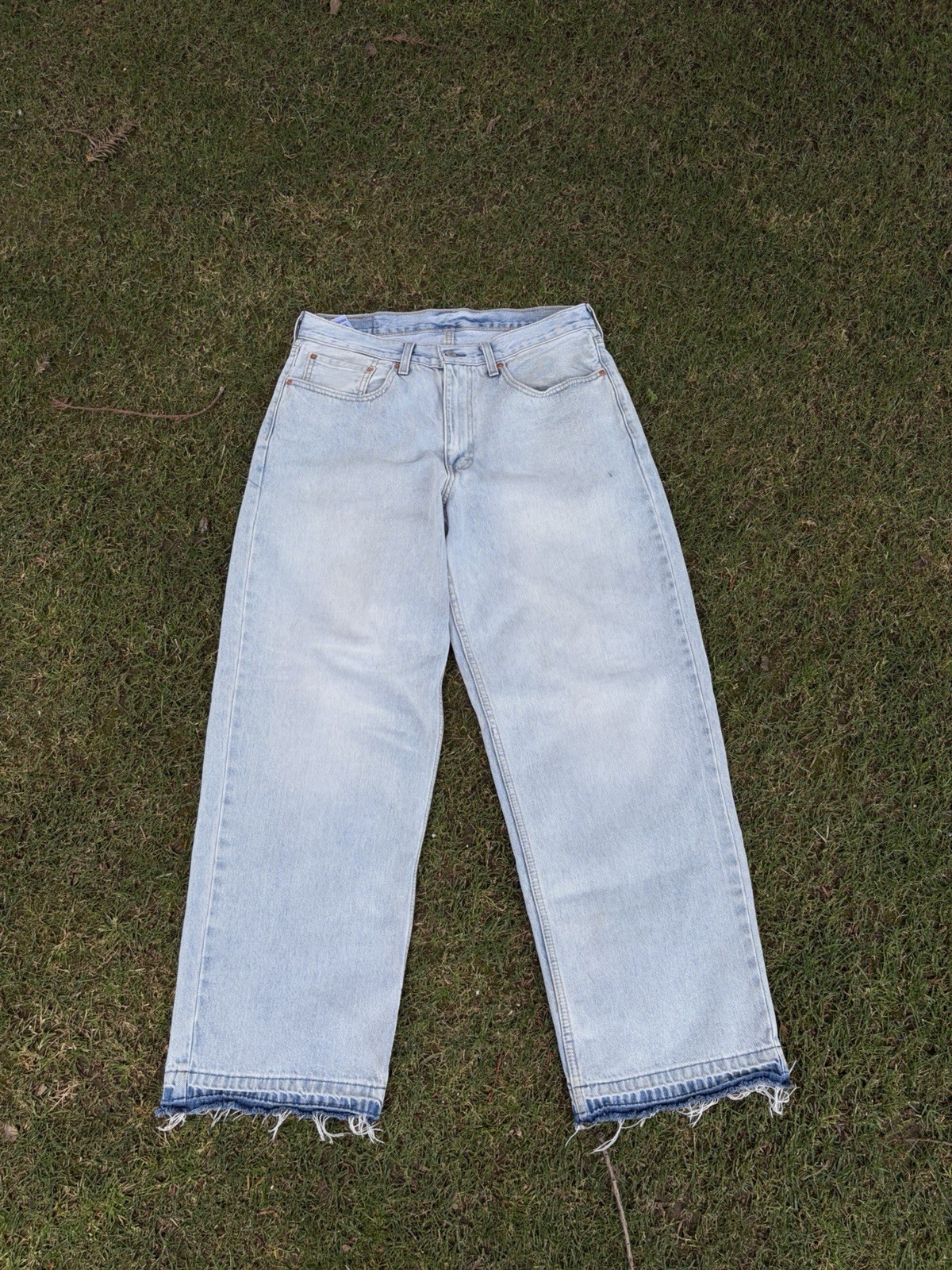 Levi’s Men’s Light Wash Blue Denim Jeans Baggy