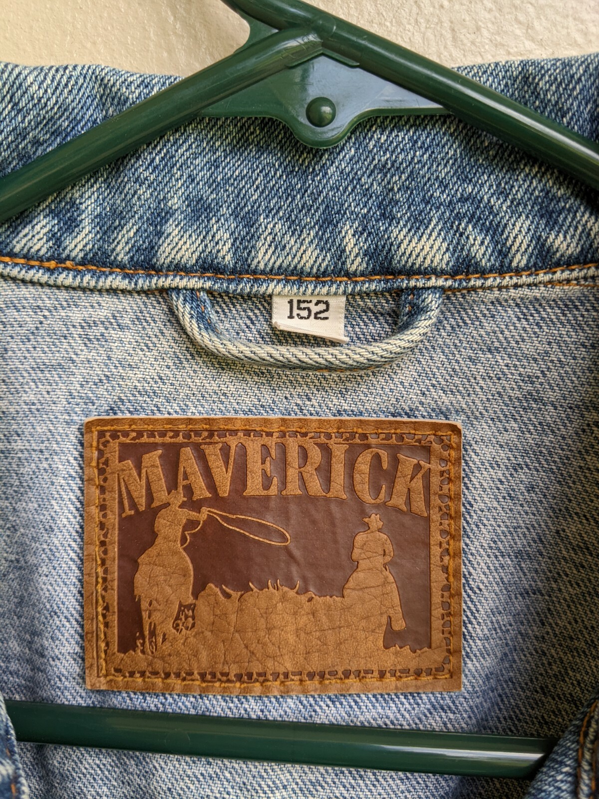 Maverick Jacket Denim 100% Baumwolle (cotton) Size Euro 152 US 12