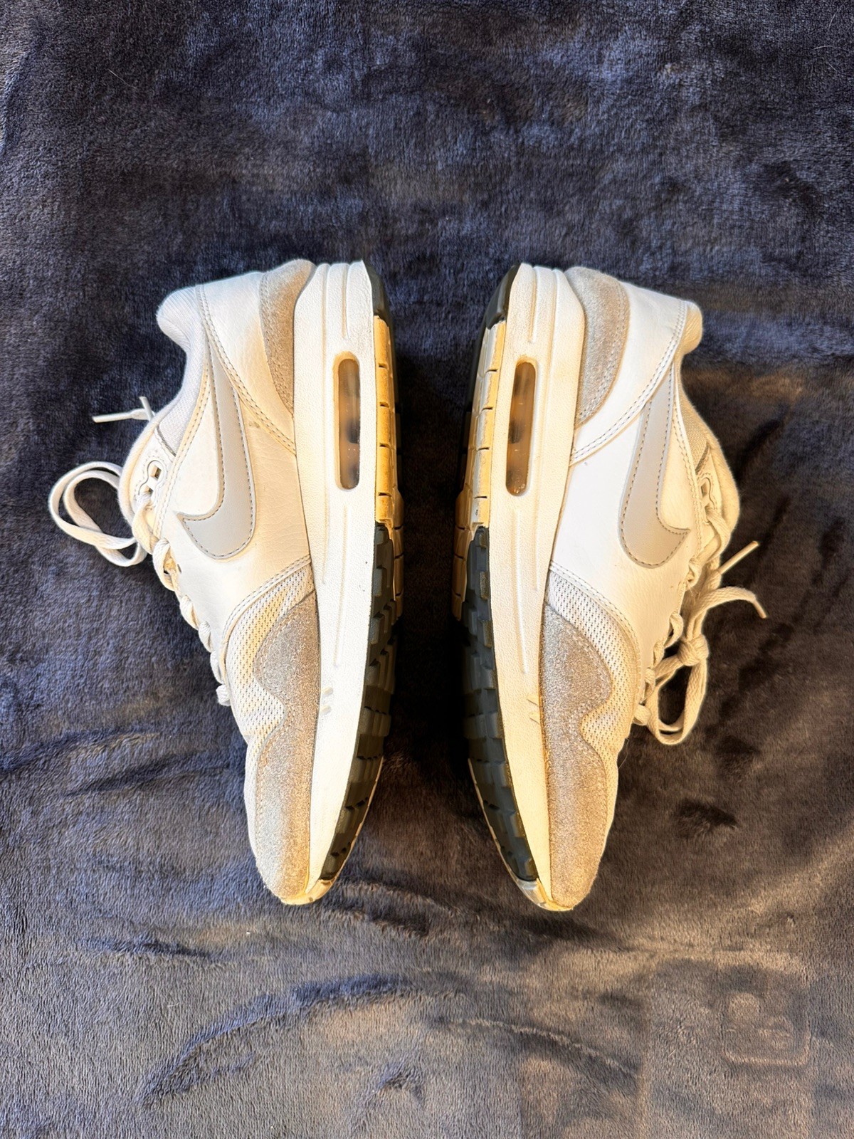 Nike Air Max 1 Low Pure Platinum White 2019 AH8145-110 M8/W9.5