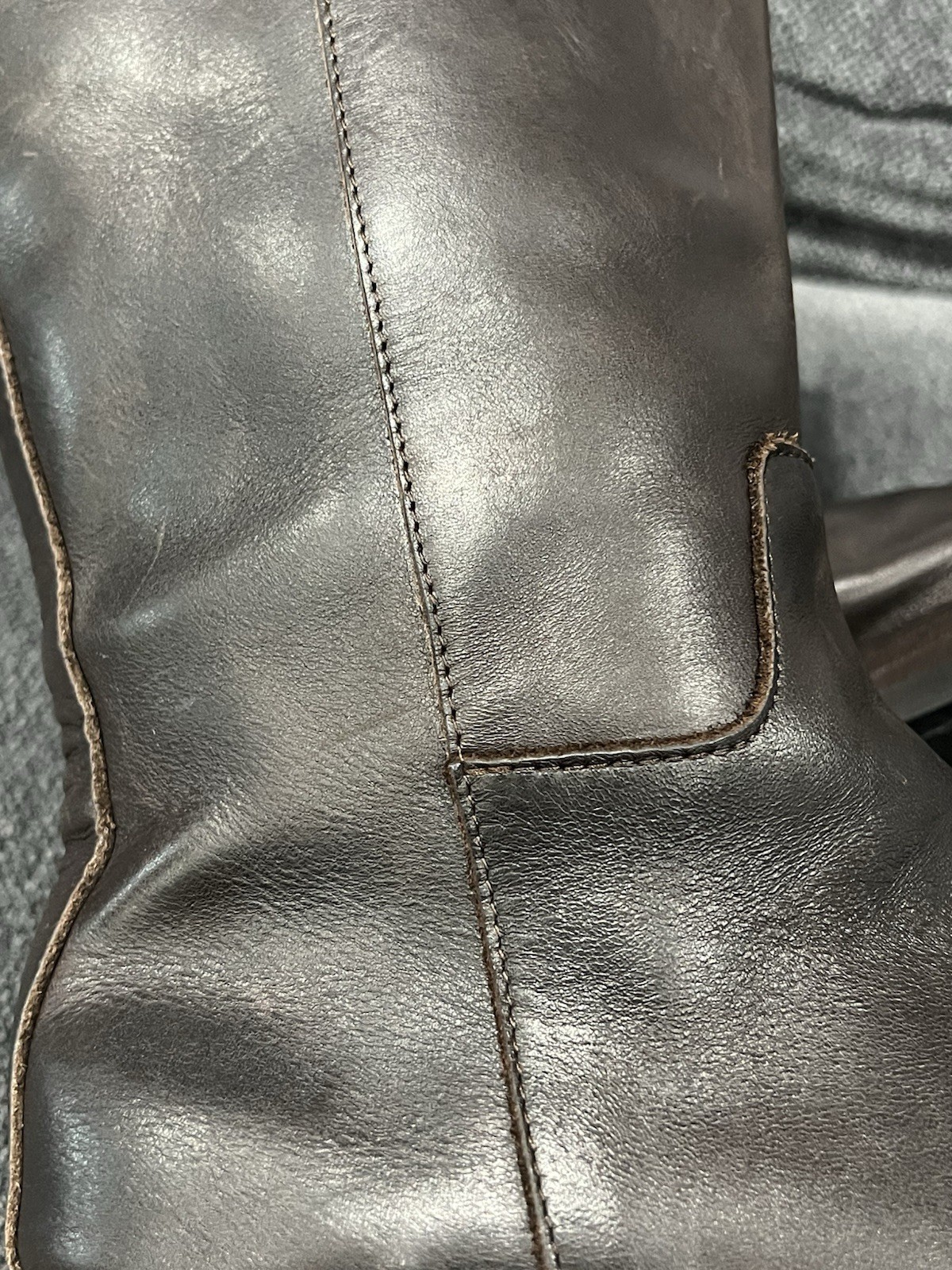 RRP€1150 ANN DEMEULEMEESTER Leather Calf Boots US9 UK6 EU39 Made in Italy