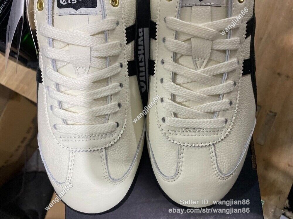 NEW Onitsuka Tiger Mexico 66 Cream/black Sneakers – Classic Unisex Shoes