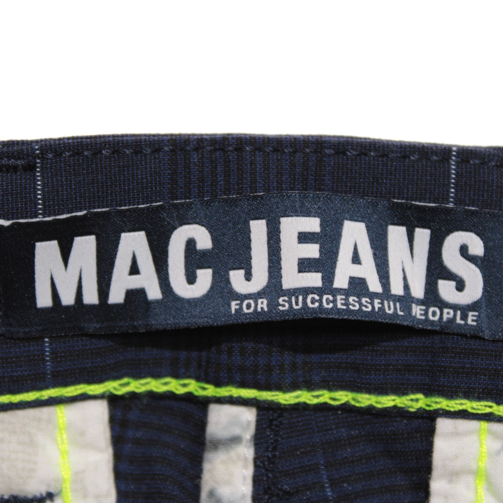 Mac Jeans NWT Chinos / Casual Pants Size 33 US in Blue Polyester Blend