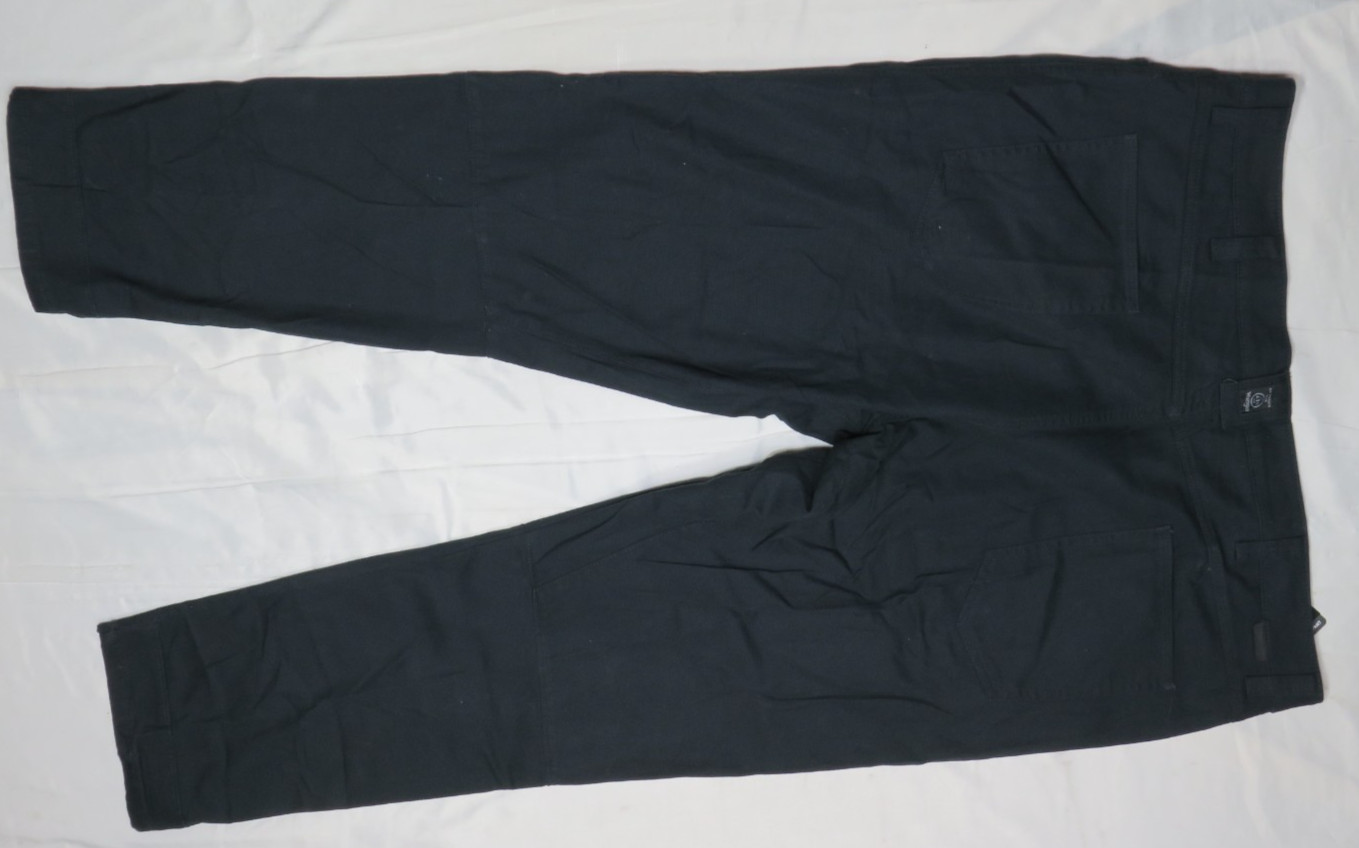 WRANGLER MENS PANTS 44×30 BLACK ATG STRETCH 5-POCKET STRAIGHT FIT 10NS875JB NEW