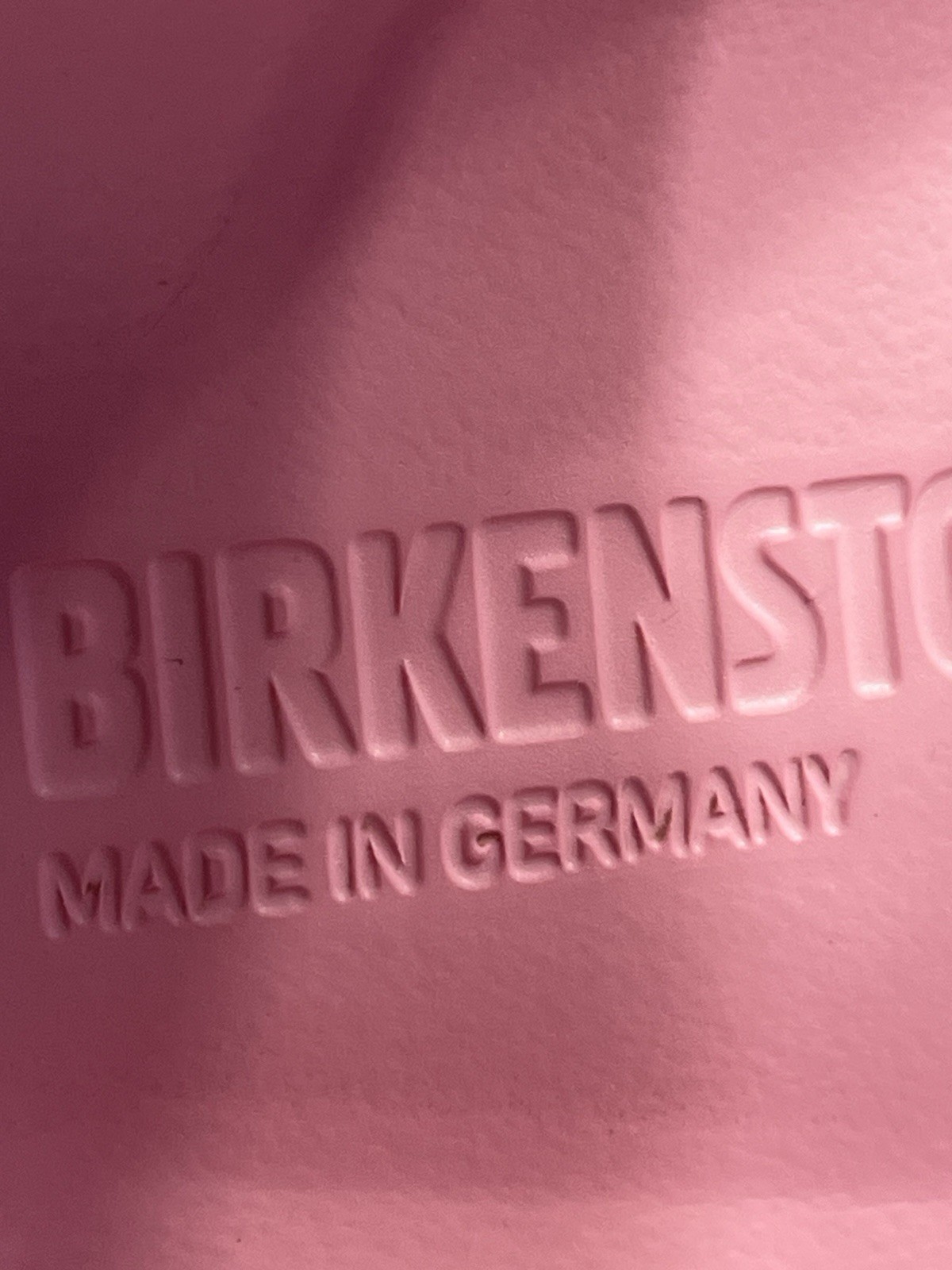 Birkenstock Women Arizona Essentials EVA Sandals Pink Rubber Size 37 US 6