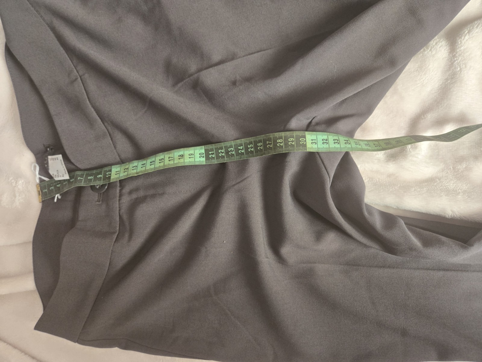 VENUS Women’s Gray 2 Piece Pant Suit Set 3-Button Notch Lapel Size 4