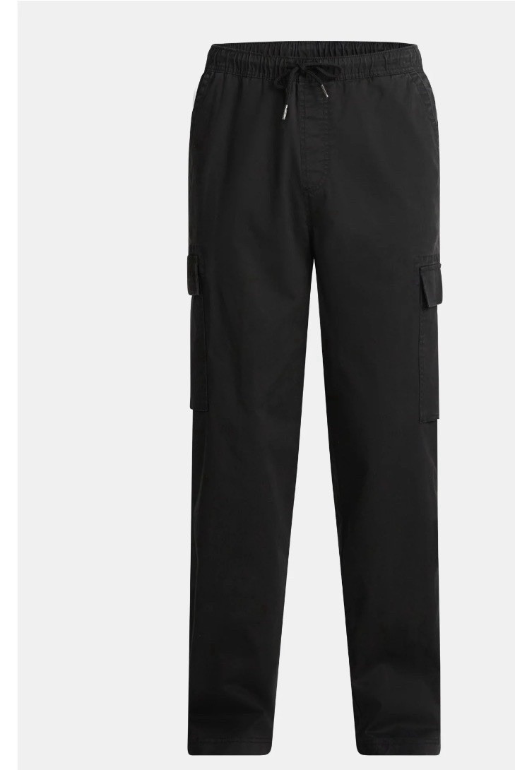 New No Boundaries Men’s Cargo Pants Black Soot Size 2XL (44-46)